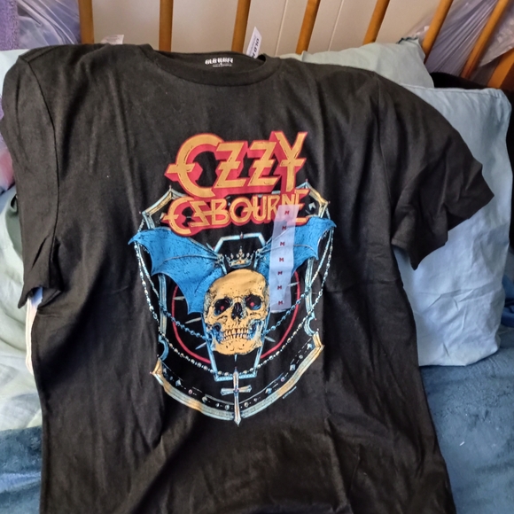 Old Navy Black Ozzy Osbourne Graphic Tee - Picture 1 of 3